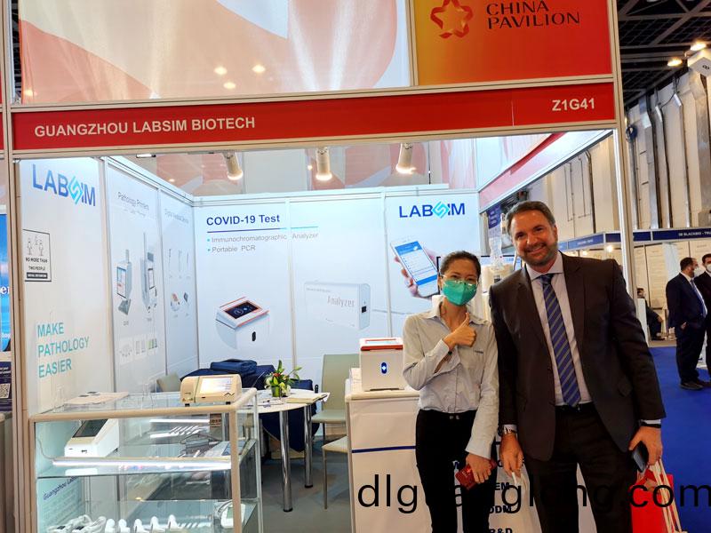 【展(zhan)會(hui)迴顧(gu)】藍勃生(sheng)物精綵(cai)亮相2022 MEDLAB Middle East